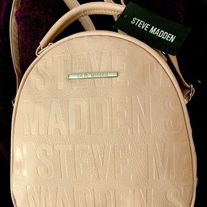Steve Madden Blush Logo Backpack NWT